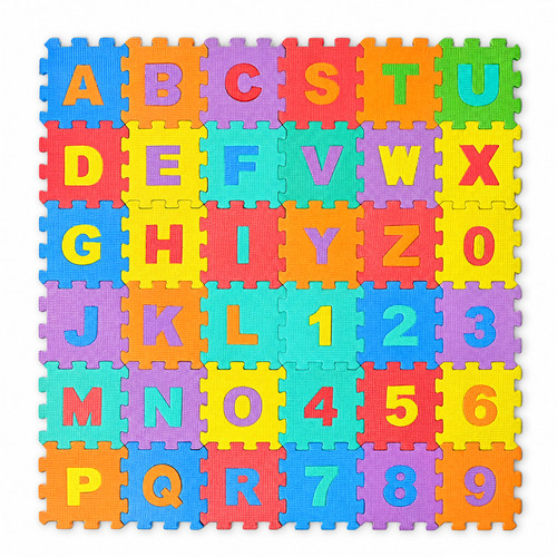 Kids alphabet number foam - number,