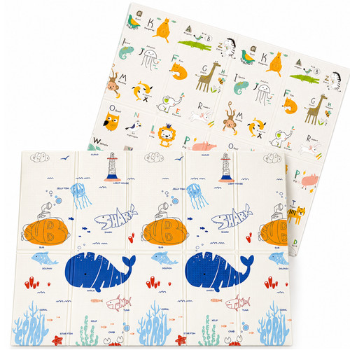 2side baby play - mat, soft