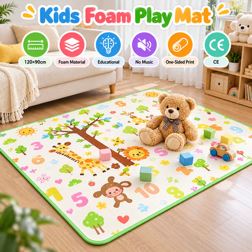 Soft baby play - mat, 120x90cm