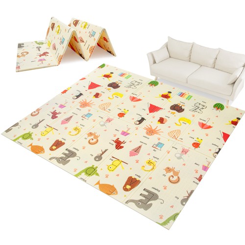 Foldable baby play - mat, extra