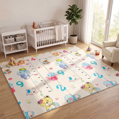 Foldable baby play - mat, extra